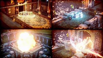 Triangle Strategy: All Characters Weapon Rank 3 Skills