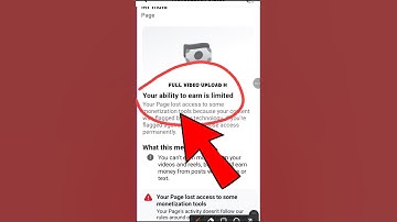FACEBOOK:- Page /Profile Monetization restricted 😭 I Problem Solved I #shortsfeed