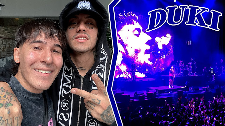 Así CONOCI a DUKI / Concierto en Medellín, 2024