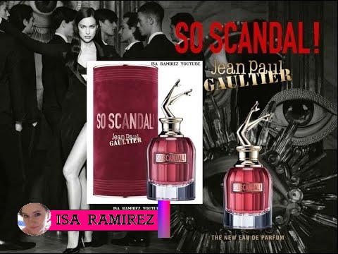 SO SCANDAL! edp JEAN PAUL GAULTIER reseña de perfume ¿TE APASIONA EL MUNDO SCANDAL? SUB