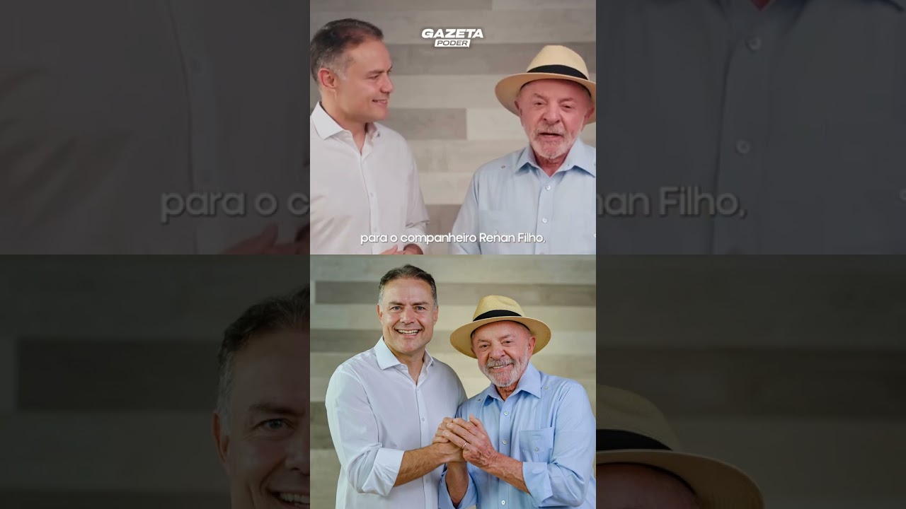 O presidente Luiz Inácio Lula da Silva PT declarou apoio à candidatura de Renan Filho MDB ao