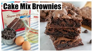 Did you know can use cake mix to make brownies? these super easy
brownies required just 4 ingredients. them your own by using
favorite...