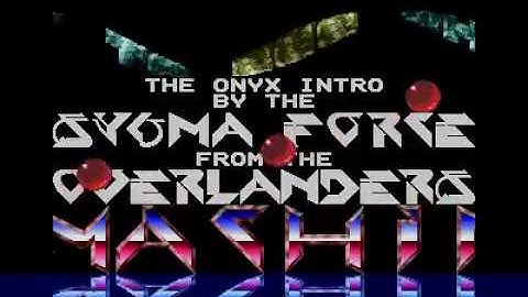 onyx intro by overlanders for Atari ST