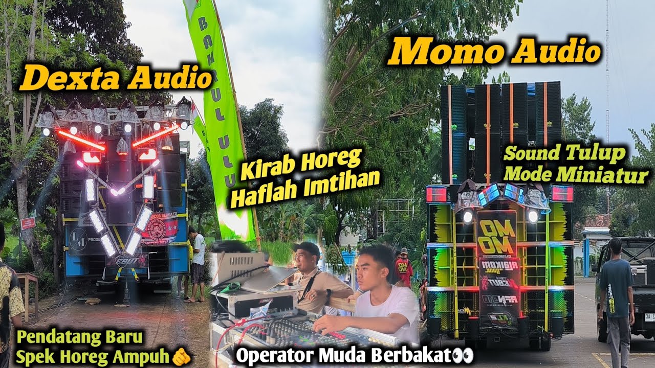 Dexta & Momo Mode Miniatur🔥Begini Suara Pendatang Baru Dexta Audio & Momo Audio Mode Minimalis‼️
