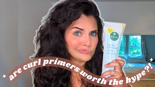 ARE CURL PRIMERS WORTH THE HYPE? |TreLuxe Aloe Vera Curl Primer Review