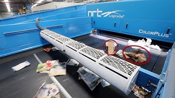 Optical Sorting: NRT ColorPlus™ Removes Browns from Newsprint