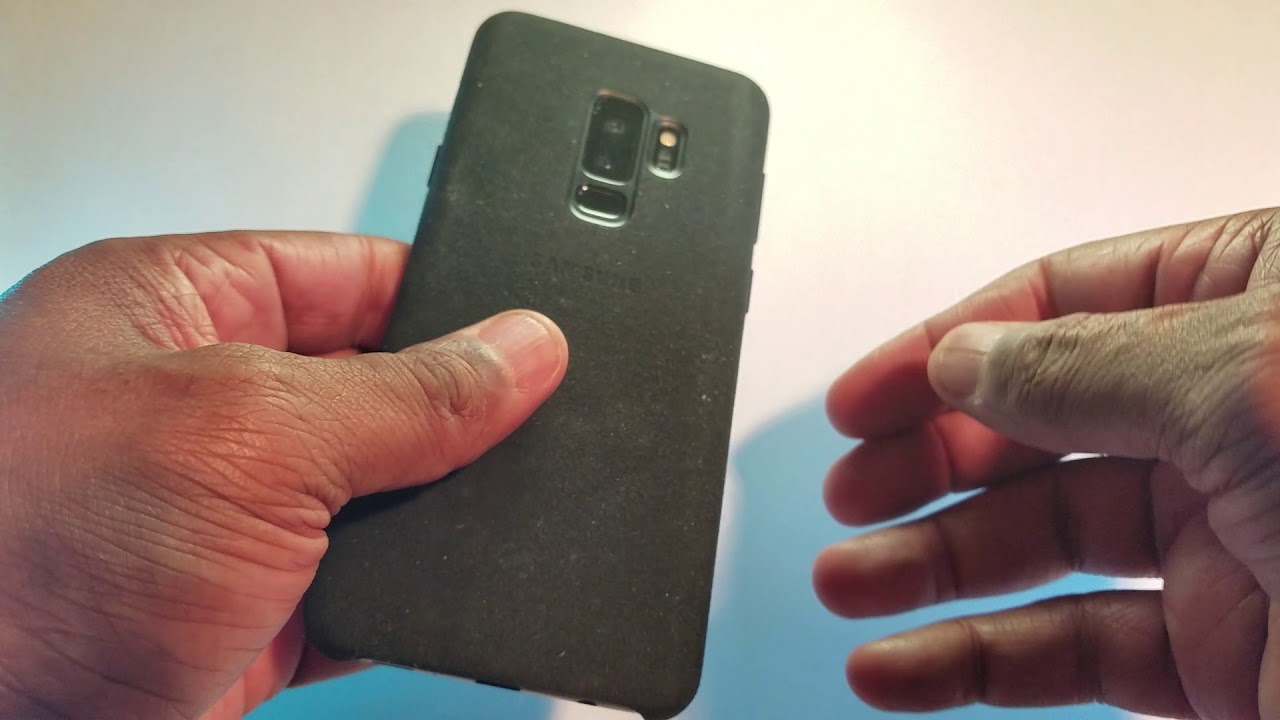 2018 Samsung Galaxy S9 plus rhinoshield tempered glass protector and solid suit