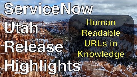 Human Readable URLs for Knowledge Articles