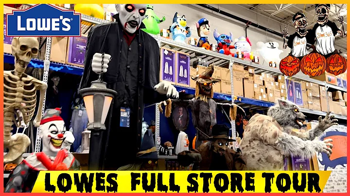🎃 Lowe’s Halloween 2025 Store Tour | Full Animatronic & Decor Walkthrough 👻