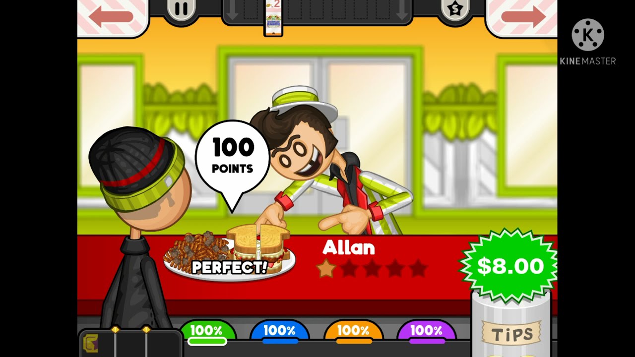 Papa's Gameria Even More Happy Customers