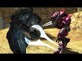 Halo 2 Arbiter VS. Halo Reach Elites