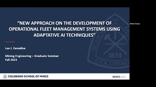 Fleet Management System Based on AI Technology