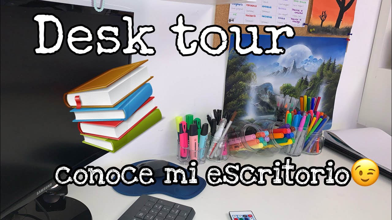 DESK TOUR 2020|| Lettering by cata - YouTube