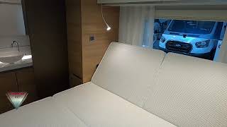 2021 Adria Alpina 663 HT Wohnwagen Interio Exterior Walkaround Dusseldorf Caravan Salon