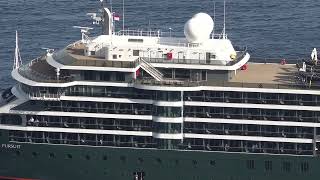 Expedition Ship SEABOURN PURSUIT on its maiden voyage in Monaco by YACHTA 525 views 8 months ago 5 minutes, 3 seconds