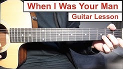 Bruno Mars - When I Was Your Man | Guitar Lesson (Tutorial) How to play Chords + Melody  - Durasi: 30:19. 
