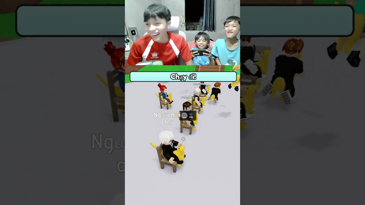 Hai thằng cháu la quá 🫨😆 #roblox #funnyshorts