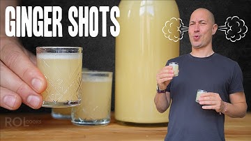 Homemade GINGER SHOTS Are So Much Better | The BEST Recipe