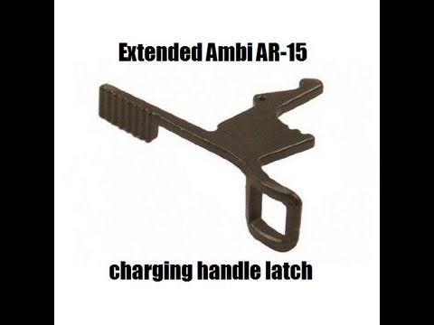 ar-15-extended-charging-handle-latch-install