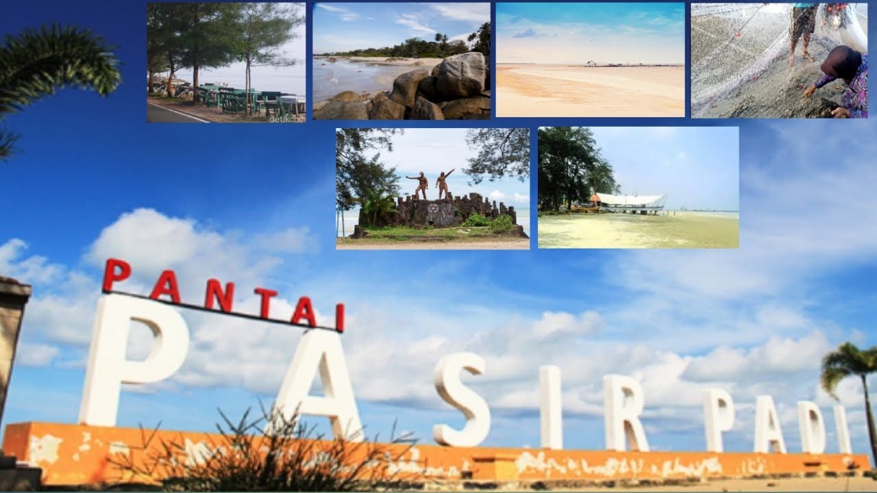 Pantai Pasir Padi tempat wisata di Bangka-Pangkal Pinang