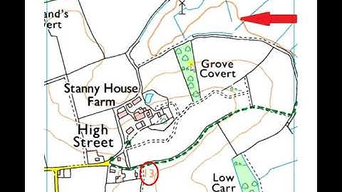 Navigation Task 43 #mapreading #contourlines