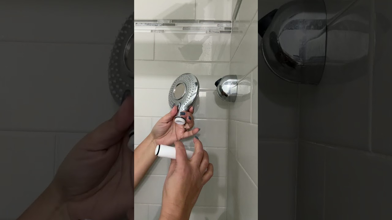 Replacement Filter for handheld shower for hard water 