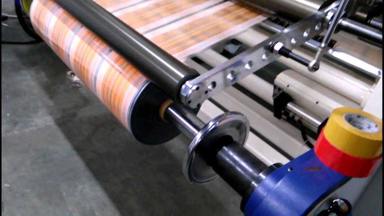 Solventless Laminating machine www.flexo.cc 50222286@qq.com - YouTube