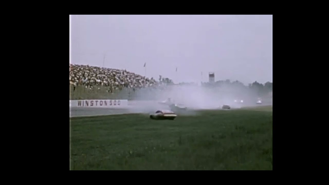 Tiny Lund's Fatal Crash @ 1975 Talladega Superspeedway - YouTube