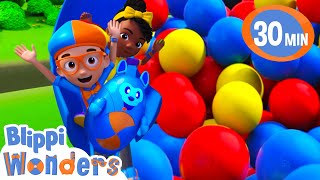 meekah blippis playground educational videos for kids blippi and meekah kids tv