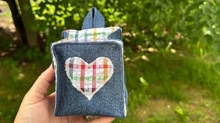 Bonus Video / Sew Along / Up-cycle Blue Jean Trinket Box