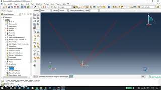 Three bar Truss using ABAQUS