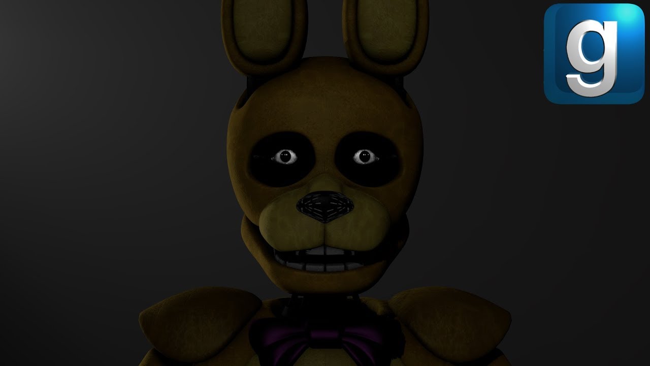 Gmod Fnaf New Creepy Spring Bonnie Ragdoll Youtube