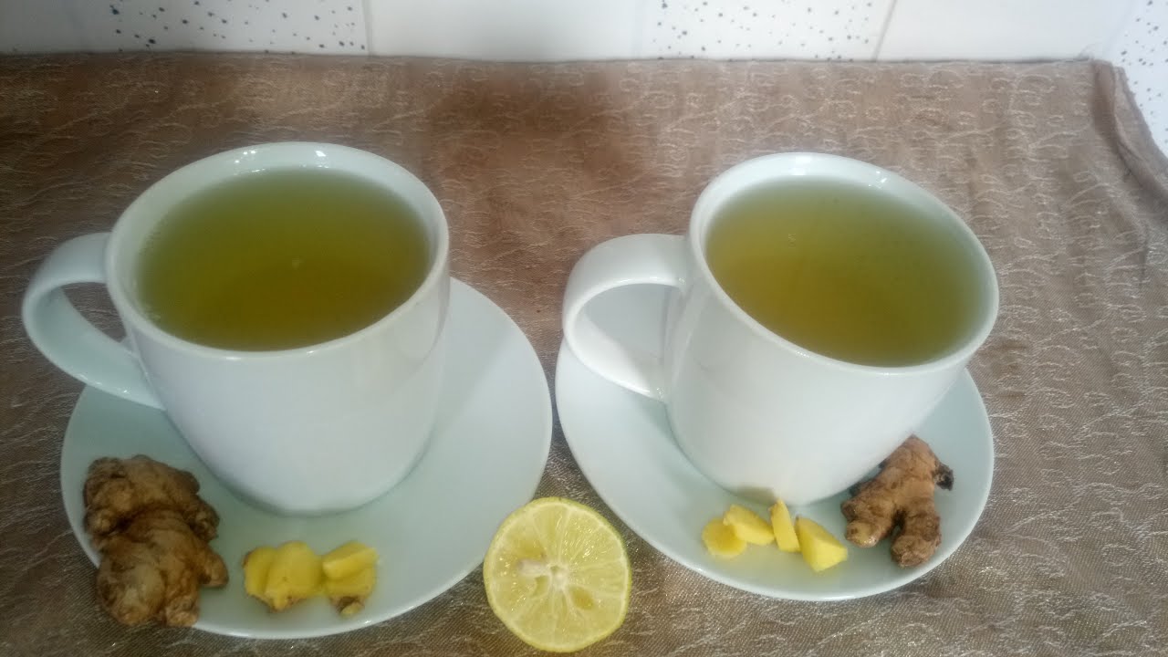 How to make ginger tea with honey and lemon for weight loss, cold, and ...