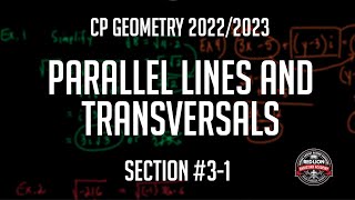 CP Geometry Section 3-1 "Parallel Lines and Transversals"