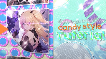 CANDY STYLE TUTORIAL TRANSITION | AFTER EFFECTS | (+project file)