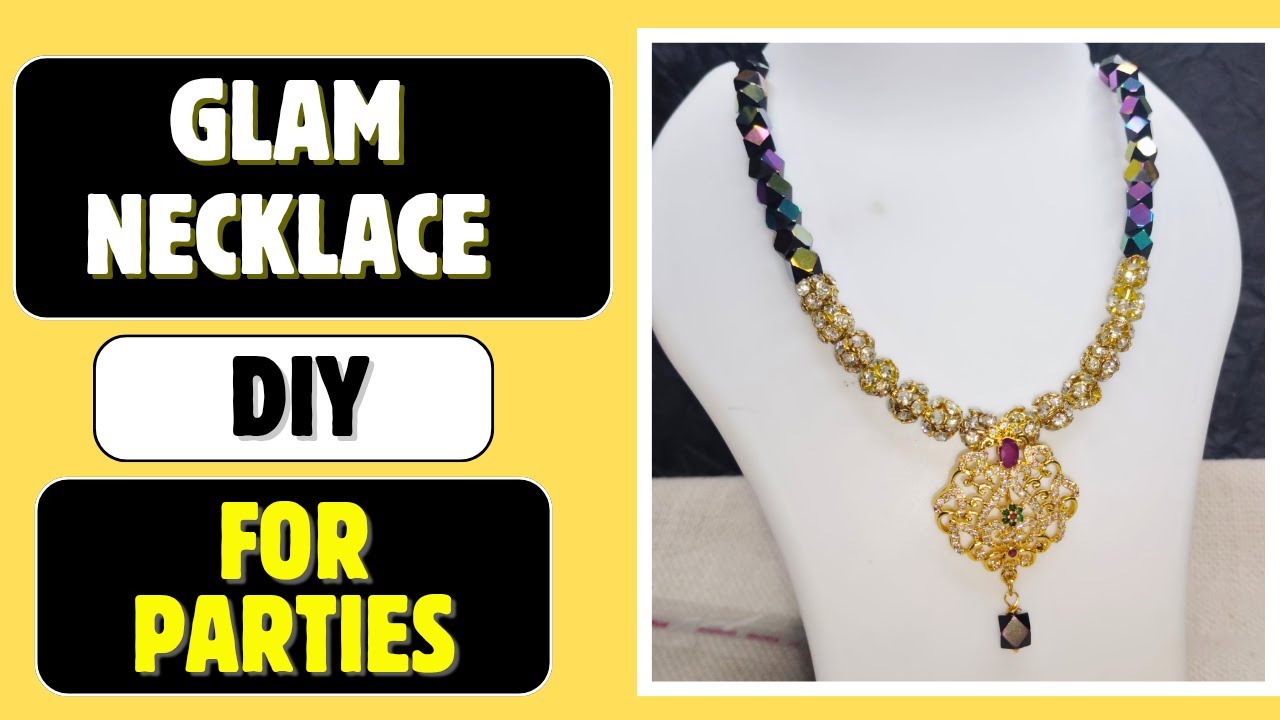 Luxury Look on a Budget | DIY Handmade Necklace Tutorial