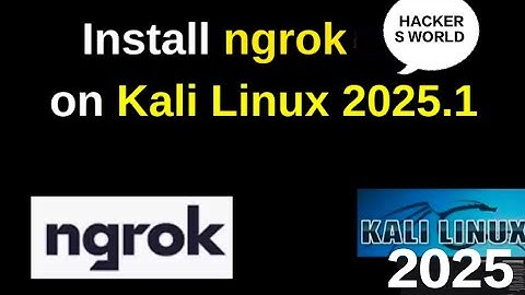 How to install ngrok in kali Linux (💯 Easy ) | Kali Linux practical video | #ngrok #kalilinux