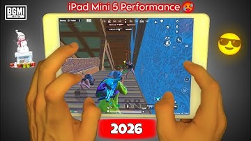 IPAD MINI 5 PERFORMANCE IN 2026 🥵 Pubg/Bgmi Test With Handcam🔥iOS 18.3 | Livik Gameplay