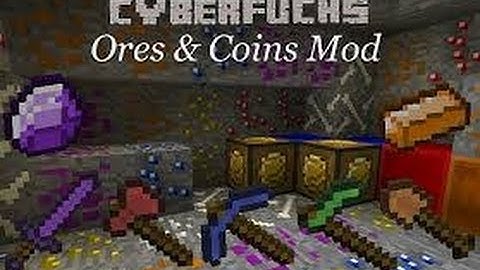 Minecraft Mod ShowCase : More Ores And Coins Mod !