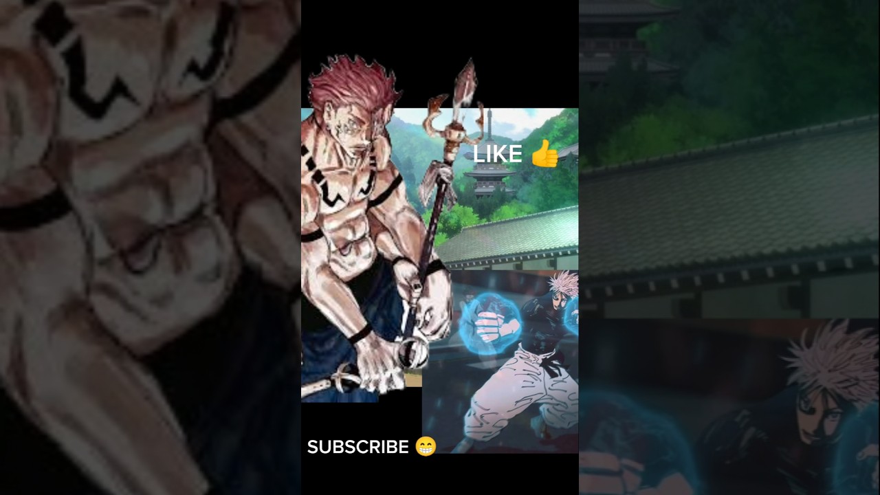 gojo vs sakuna edit #gojo #sakuna