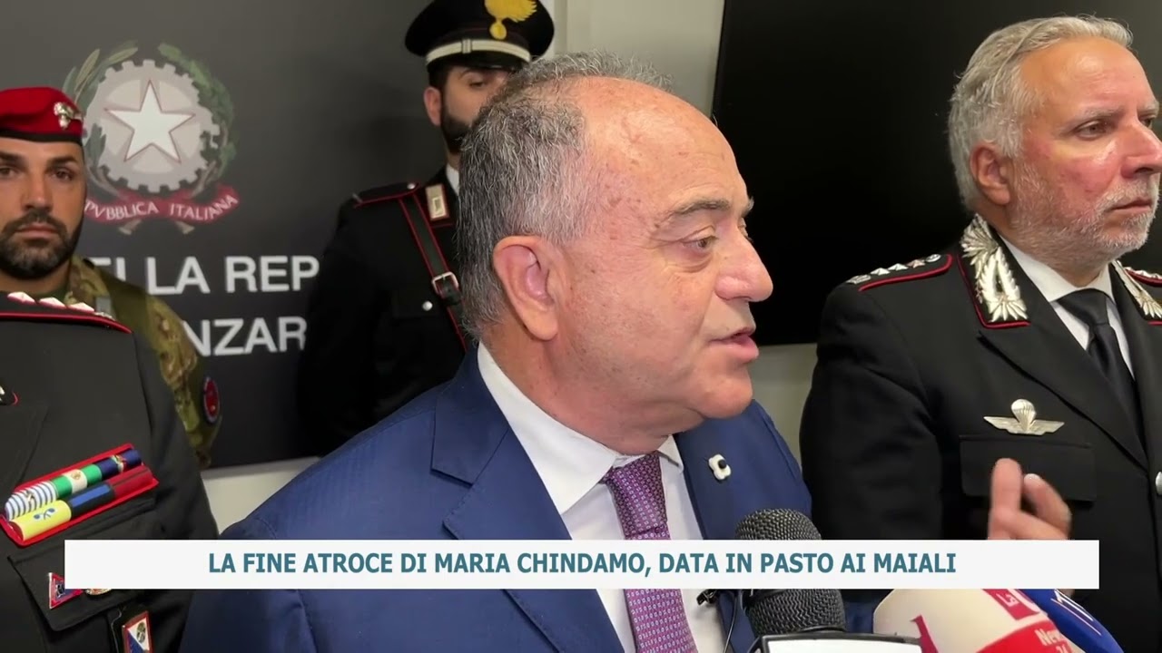 LA FINE ATROCE DI MARIA CHINDAMO, DATA IN PASTO AI MAIALI