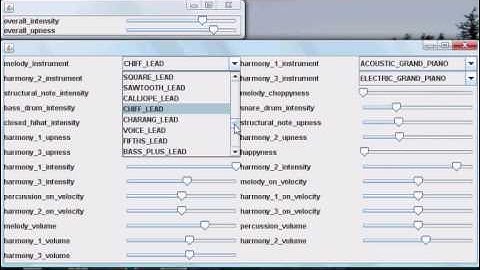 Generative Music Using Distributors
