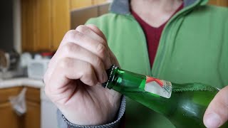 Open a Beer without a Bottle Opener Explained