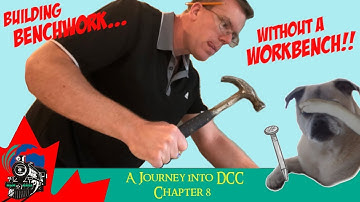 Building an HO Scale Model Railroad in a Smaller Space - Benchwork