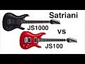 Joe Satriani - Ibanez JS1000 (Japan) vs JS100 (Korea)