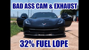 C7 Corvette Stingray -  TUNE & DRIVE Cam Swap, Off-Road Long Tube Headers, Mid-Pipe & Cat-Back