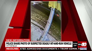 Pittsfield release photo of deadly hit-and-run vehicle