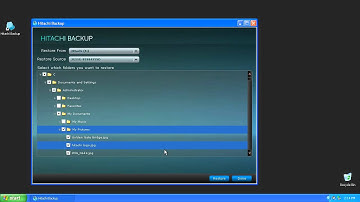 Hitachi Local Restore Video