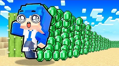 HUY NOOB CÀNG CHẠY CÀNG GIÀU TRONG MINECRAFT 🦵💎