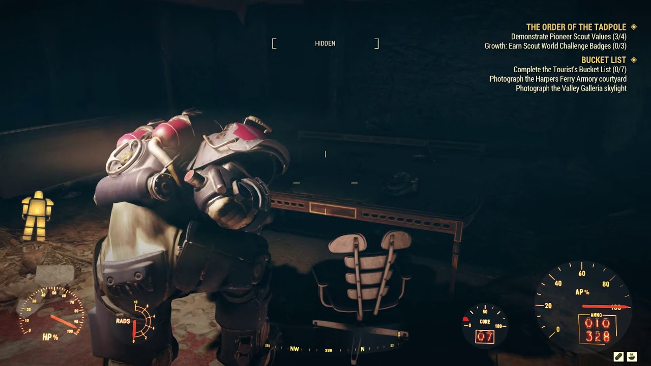 Fallout 76 Part 454 Valley Galleria Bucket List Photo 60fps First Time